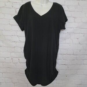 Motherhood Maternity NEW Ultrasoft Ruched  T Shirt Size XL